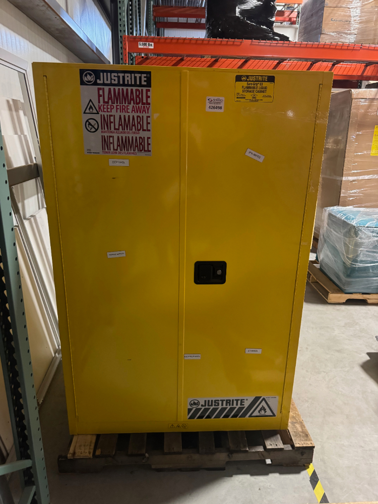 Image of Justrite Sure-Grip EX 90 Gallon Flammable Liquid Storage Cabinet